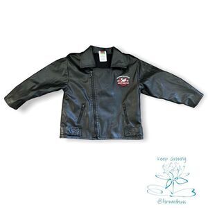 Peanuts Snoopy Motorcycle Style Jacket 4T
